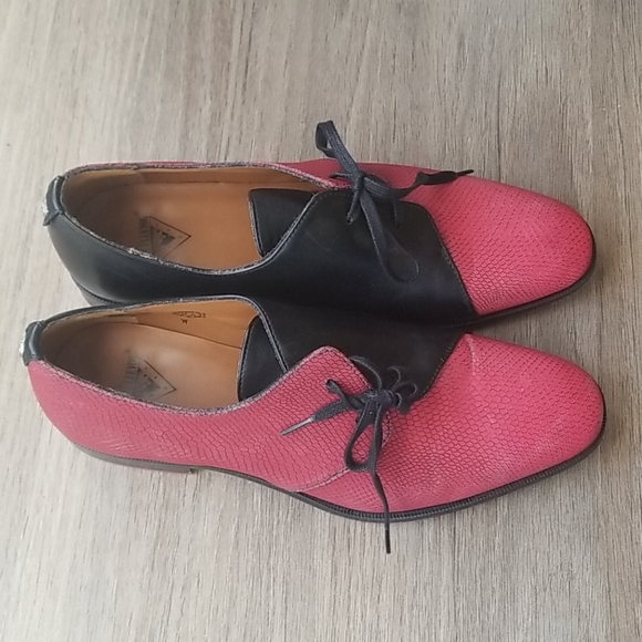 John Fluevog walk in peace derby shoes w size 8.5 - Picture 4 of 8